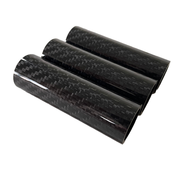 CNC加工3K斜纹碳纤维管